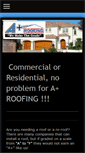 Mobile Screenshot of aplus-roofingspecialist.com
